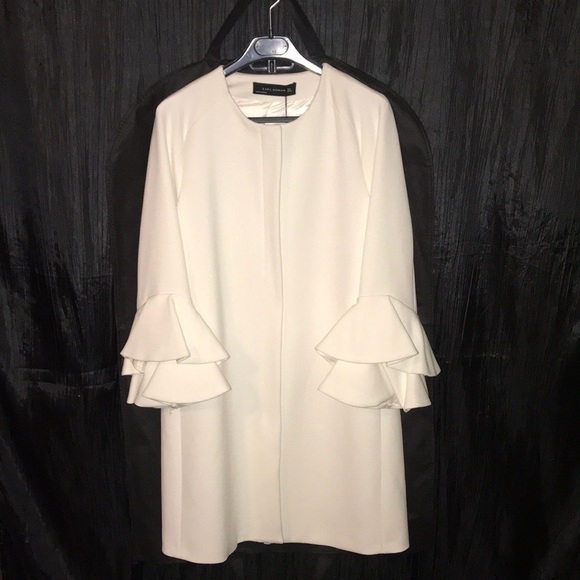 bell sleeve jacket zara